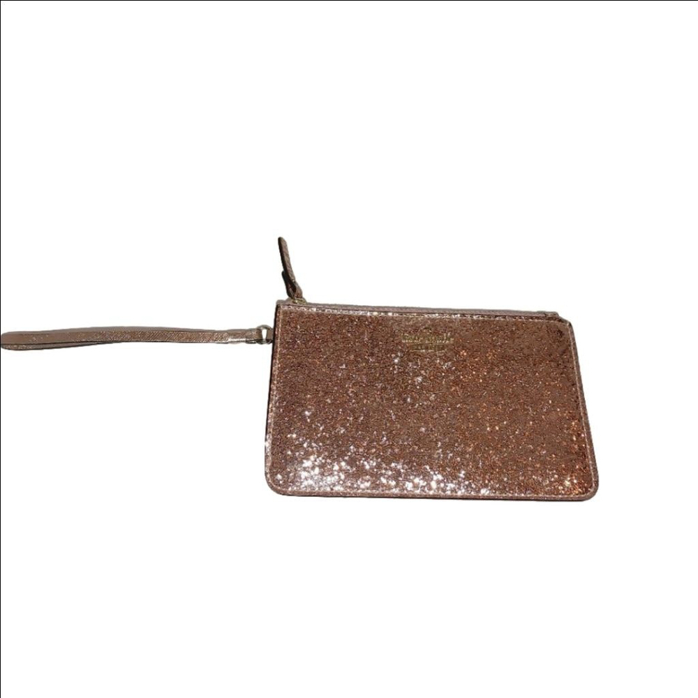 Kate Spade Pink Glittery Wristlet